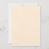 Elegant chique pastel Vrijgezellenfeest theebloem Kaart (Achterkant)