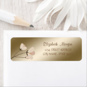 Elegant Chique Romantisch, Bloem Adres Label (Insitu)