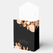 Elegant chique Roos bruiloft Bedankdoosjes (Geopend)