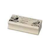 Elegant chique Roos bruiloft Rubberstempel (Stempel)
