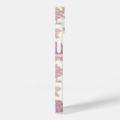 Elegant chique roze paardentoilet Case-Mate iPhone case (Achterkant / Rechts)