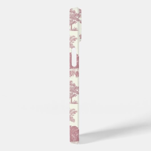 Elegant chique roze paardentoilet Case-Mate iPhone case (Achterkant / Rechts)