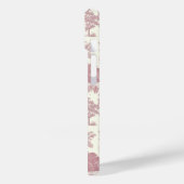 Elegant chique roze paardentoilet Case-Mate iPhone case (Achterkant / Links)