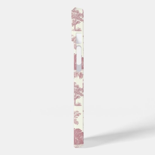 Elegant  chique roze paardentoilet Case-Mate iPhone case (Achterkant / Links)