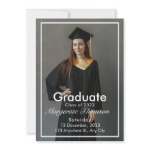 Elegant chique typografie afstudeerfeest