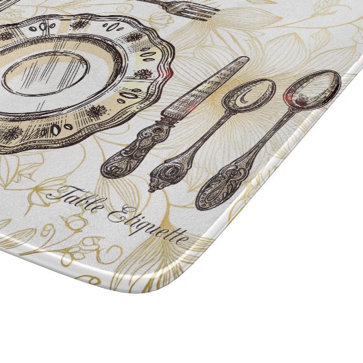 Elegant chopping board snijplank (Hoek)