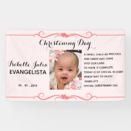 Elegant CHRISTENING DAY Event Party Spandoek