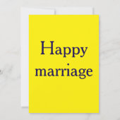 Elegant Christian Wedding Invitation | Gold Floral Kaart (Achterkant)