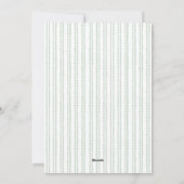 Elegant Christmas 3 Photo Red Green Plaid Pattern Feestdagenkaart (Achterkant)