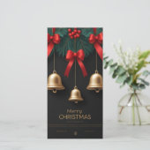 Elegant Christmas Bells Decor – Aankondiging (Staand voorkant)