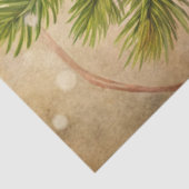 Elegant Christmas bells decoupage paper holly Tissuepapier (Detail)