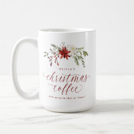 Elegant Christmas Coffee with a Shot Gift for Her Koffiemok