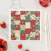 Elegant Christmas Floral Quilt Pattern  Servet (Insitu)