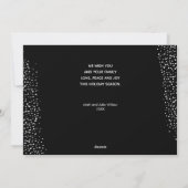 Elegant CHRISTMAS Greenery Photo Holiday Kaart (Achterkant)