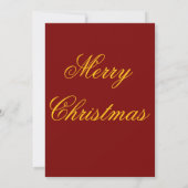 Elegant Christmas Greeting Card – A Message of Lov Bedankkaart (Achterkant)