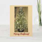 Elegant Christmas Greeting Card Kaart (Voorkant)