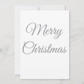 Elegant Christmas Greeting Card | Merry Christmas Bedankkaart (Achterkant)