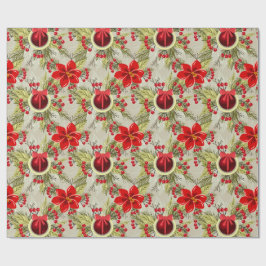 Elegant Christmas/Holiday Cadeaupapier