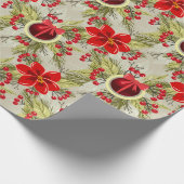Elegant Christmas/Holiday Cadeaupapier (Hoek)