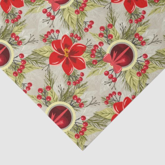 Elegant Christmas/Holiday Tissuepapier (Detail)