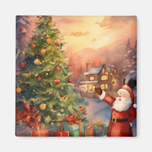 Elegant Christmas Magnet (Voorkant)