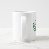 Elegant Christmas Mug – Classic Holiday Coffee & T Grote Koffiekop (Achterkant)