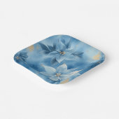 Elegant Christmas Paper Plates  Papieren Bordje (Gebogen)