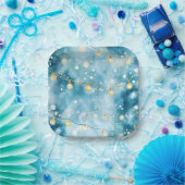 Elegant Christmas Paper Plates  Papieren Bordje (Feest)