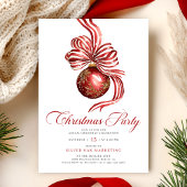 Elegant Christmas Party Corporate Kaart