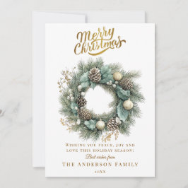 Elegant Christmas  Party Feestdagenkaart