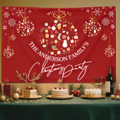 Elegant Christmas Party Festive Holiday Minimalist Spandoek