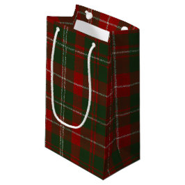 Elegant Christmas Plaid Klein Cadeauzakje