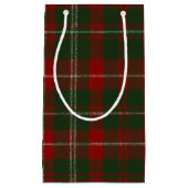 Elegant Christmas Plaid Klein Cadeauzakje (Voorkant)