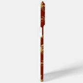 Elegant Christmas Star Red  Case-Mate iPhone Case (Achterkant / Rechts)