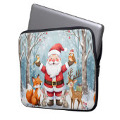 Elegant Christmas Surprise Electronics Bag Laptop Sleeve (Voorkant Links)