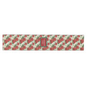 Elegant Christmas Table Runner Red Green Accent Medium Tafelloper (Horizontaal)