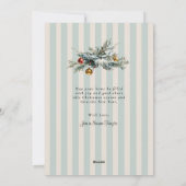 Elegant Christmas Tree in Porcelain Pot Feestdagenkaart (Achterkant)