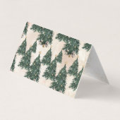 Elegant Christmas Tree Loyalty Card! Visitekaartje (Achterkant)