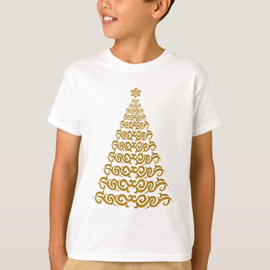 Elegant Christmas Tree Shirt (Voorkant)