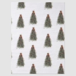 Elegant Christmas Tree Tissue Paper Tissuepapier