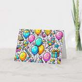 Elegant Christmas Tree with Gifts Feestdagen Kaart (Achterkant)