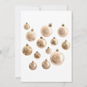 Elegant Christmas Trees – Holiday Season Bedankkaart (Achterkant)