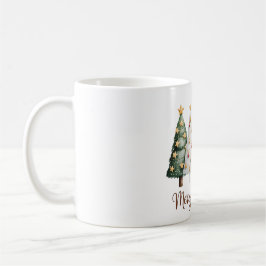 Elegant Christmas Trees – Holiday Season Design Koffiemok