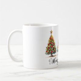 Elegant Christmas Trees – Holiday Season Koffiemok