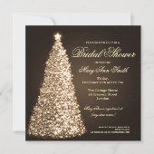 Elegant Christmas Vrijgezellenfeest Gold Kaart (Voorkant)