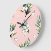 Elegant Christmas Wall Clock – Festive Winter Time Grote Klok (Hoek)