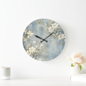 Elegant Christmas Wall Clock – Festive Winter Time Grote Klok (Huis)