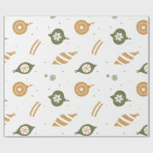 Elegant Christmas wrapping paper Cadeaupapier (Vlak)
