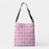 Elegant Circle Geometric Pattern Crossbody Tas (Achterkant)