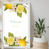 Elegant citroen Baby shower Poster